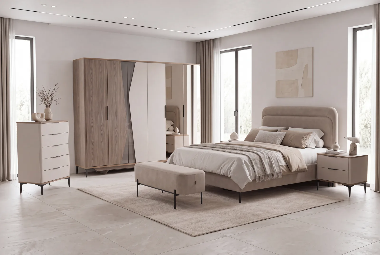 Loren bedroom set