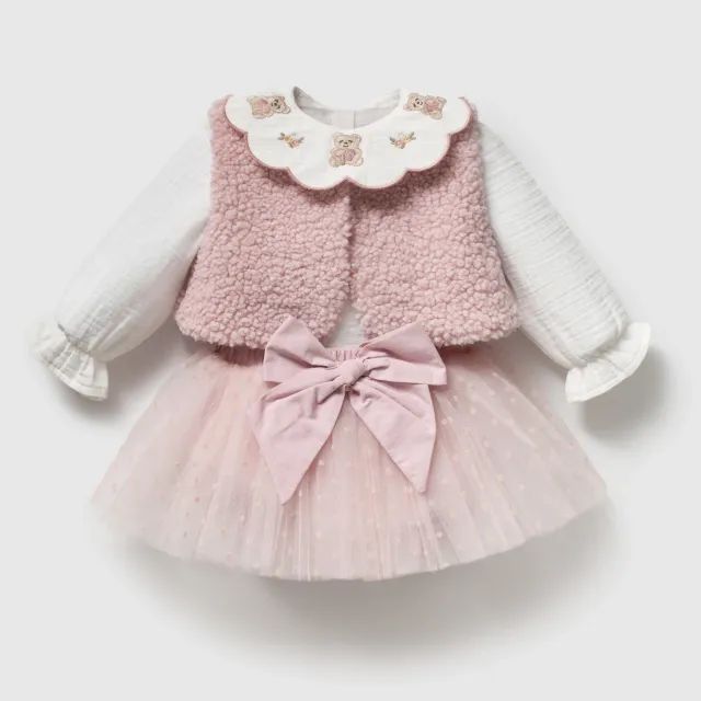 Cumino CMN3944 Three-Piece Baby Girl Set