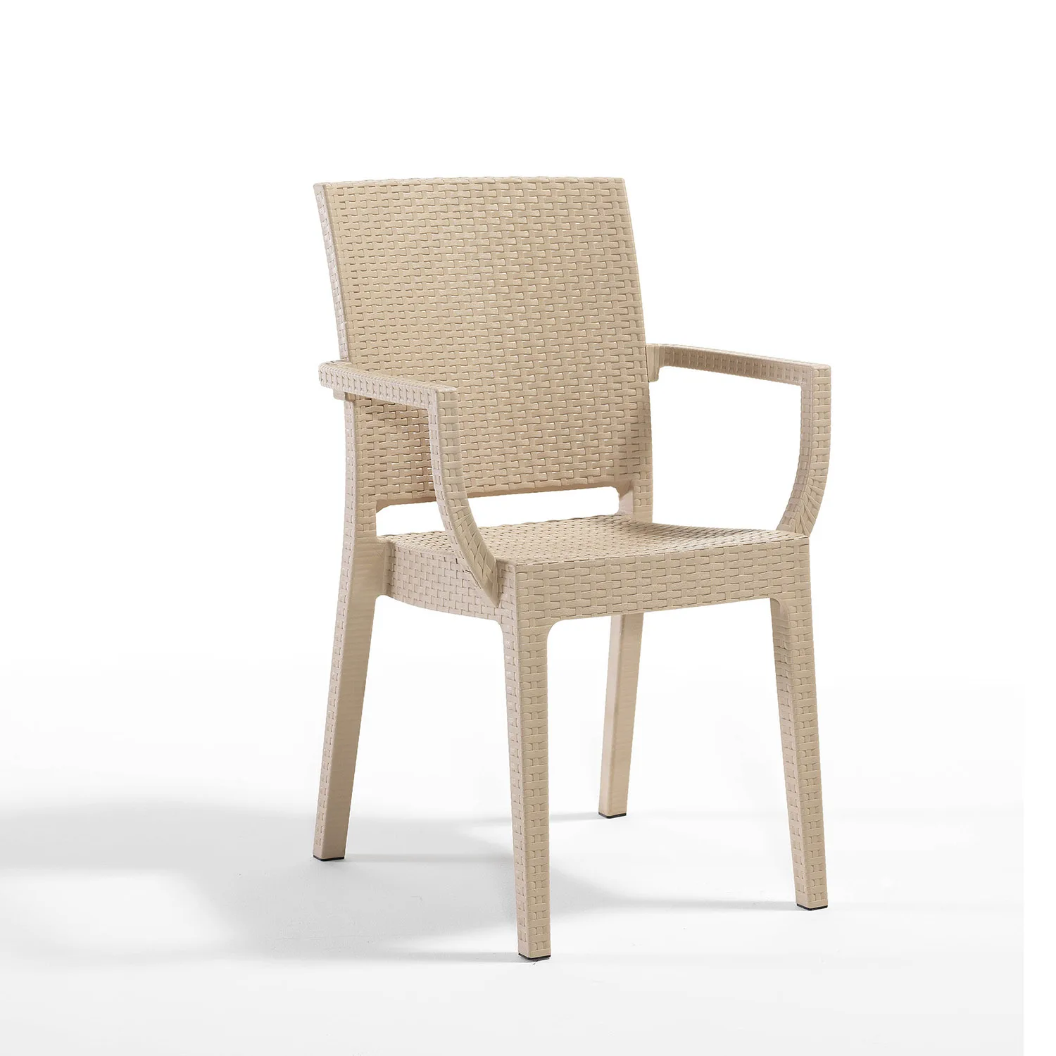 كرسي بذراعين Sidney Rattan