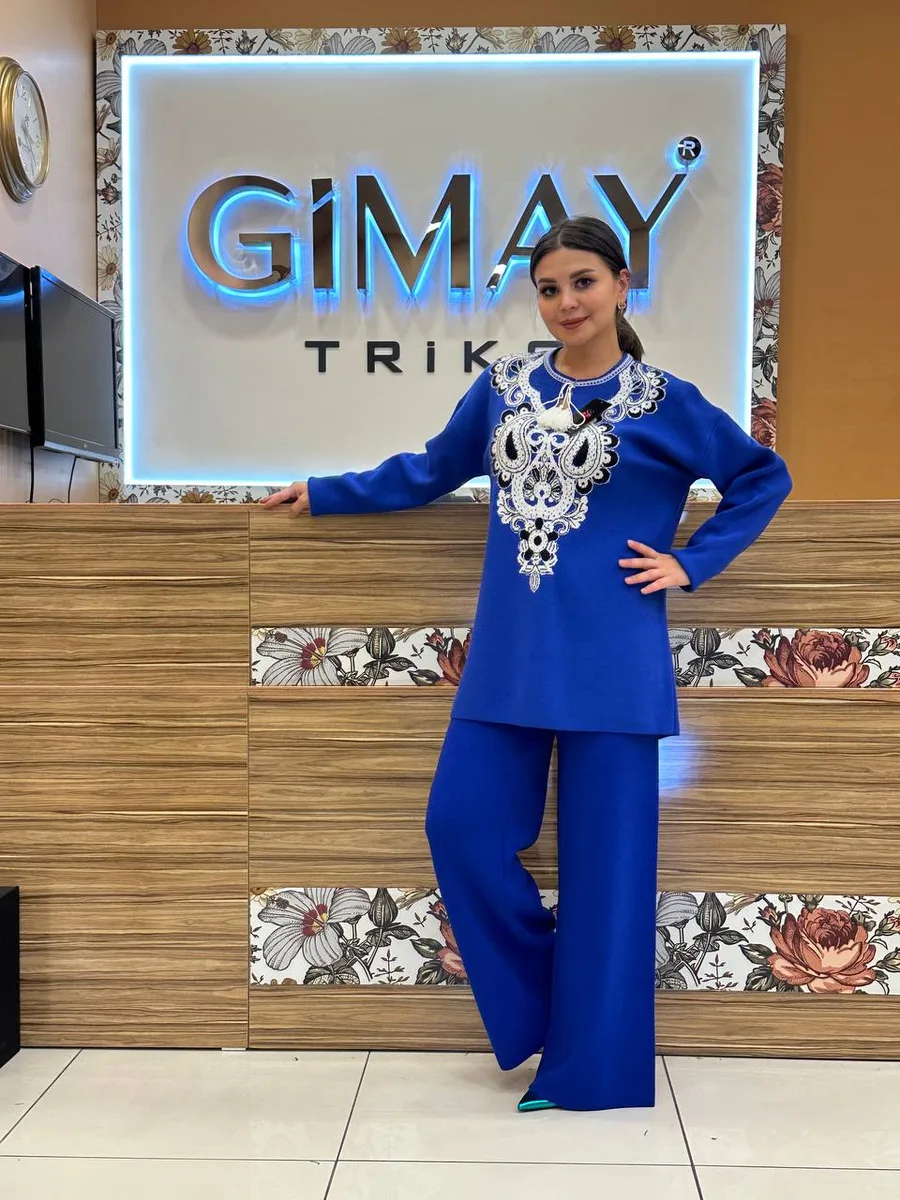 Gimay Triko two-piece knit set model 22914