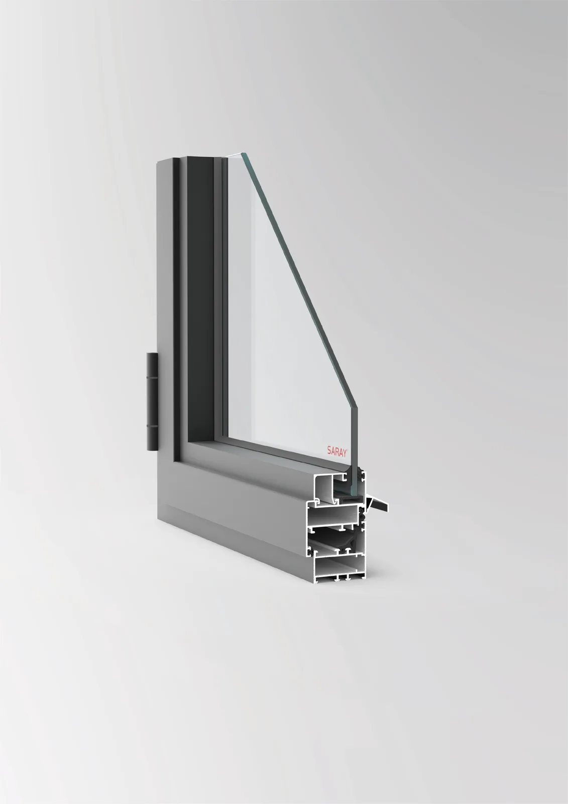 نظام أبواب ونوافذ ألومنيوم S 45