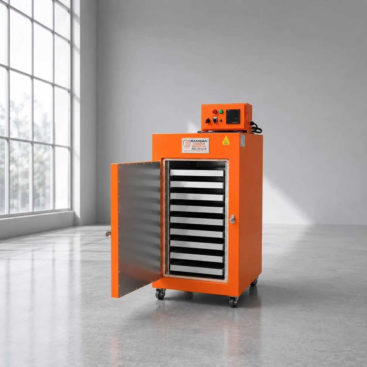 Plastic Raw Material Drying Oven