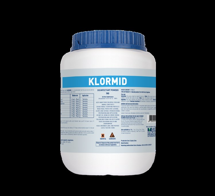 Klormid — Disinfectant Powder (12% Active Chlorine)