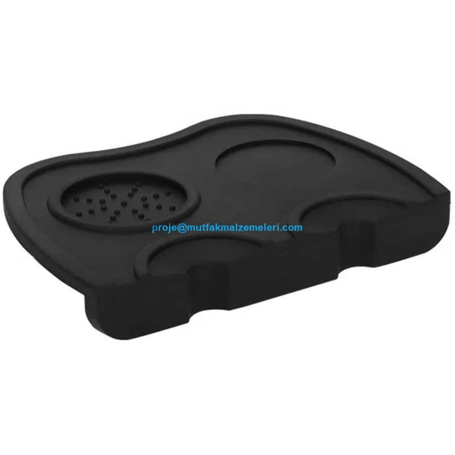 TMT-02 double coffee tamper mat in silicone