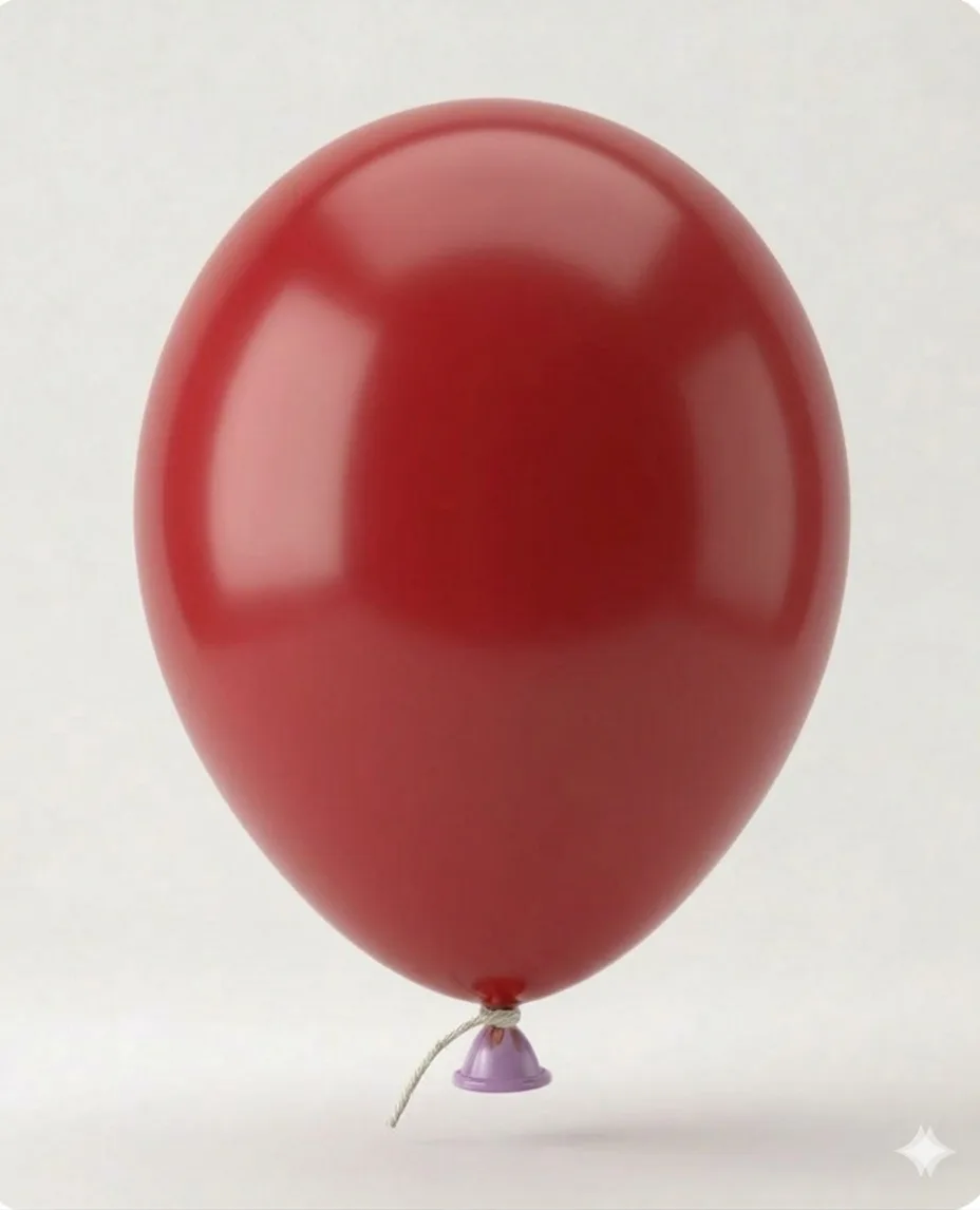 Red indoor decoration balloon 12 inch