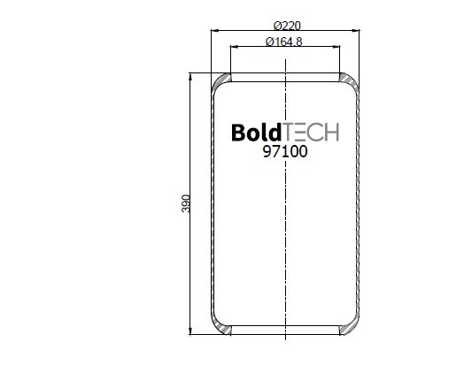 97100 R BoldTech Air Spring