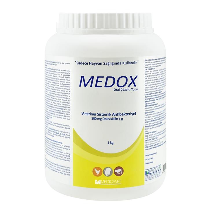 Medox — Water-Soluble Powder (Doxycycline 500 mg/g)