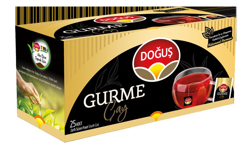 شاي أكياس كوب Dogus Gurme 25 كيس