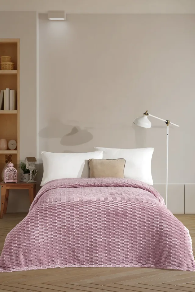 Elart Star Wellsoft Blanket Double (180x220 cm) Dusty Rose