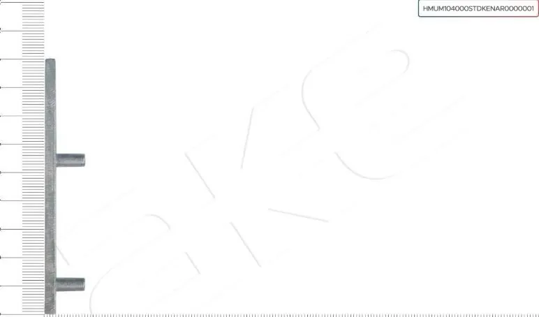 مشط حافة الألومنيوم