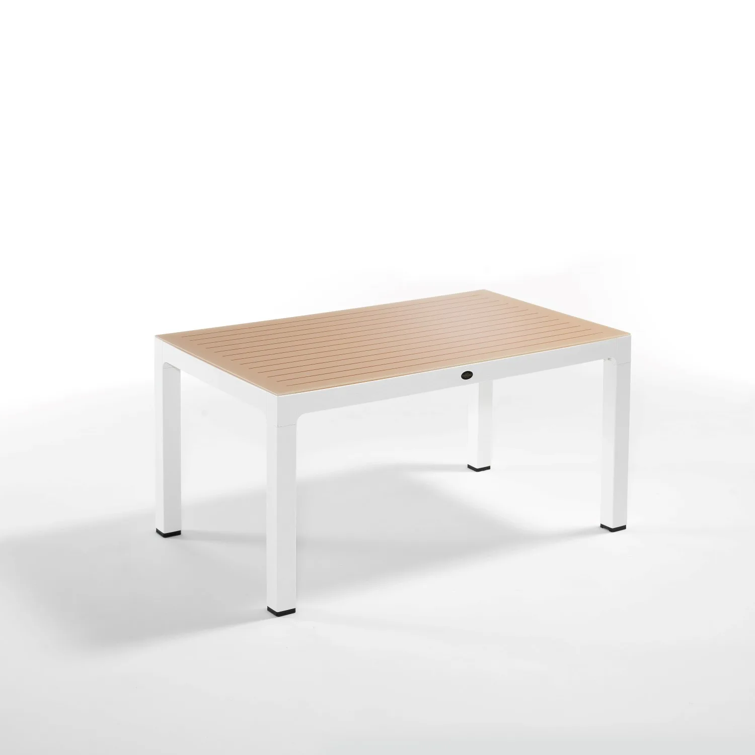 طاولة طعام Wood With Glass/Lined 150
