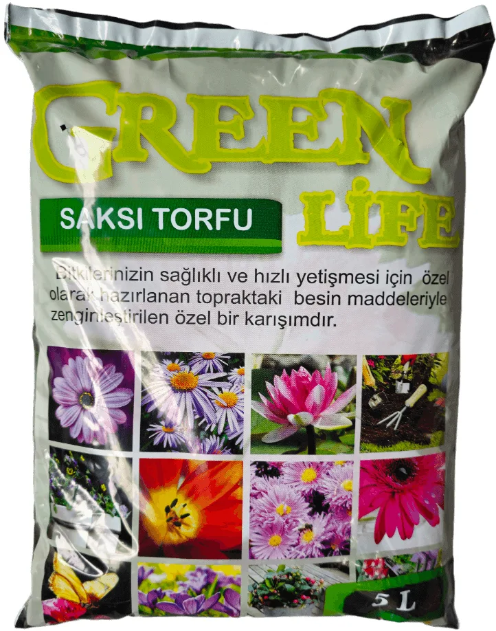 Potting soil Green Life 5 LT