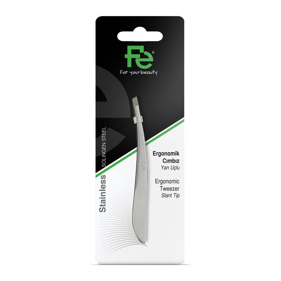 Fe Ergonomic Tweezers / Side-Tip