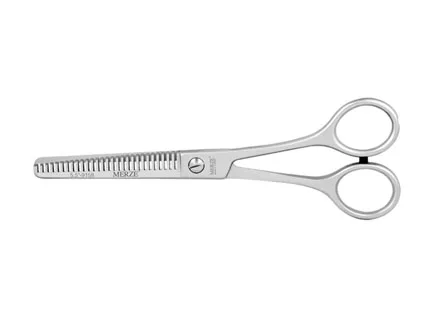 Hair thinning scissor, double blade D-313