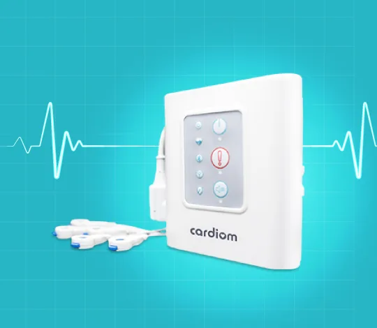 جهاز متابعة EKG محمول Cardiom