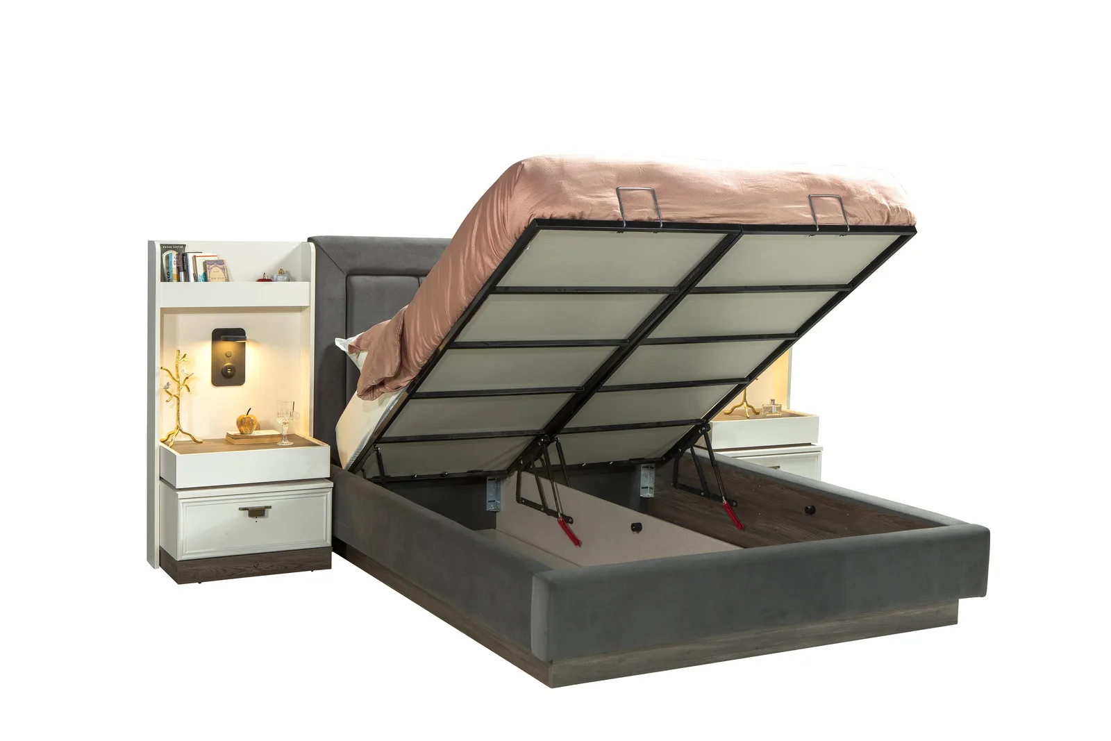 Storage-base bed ELEGANT