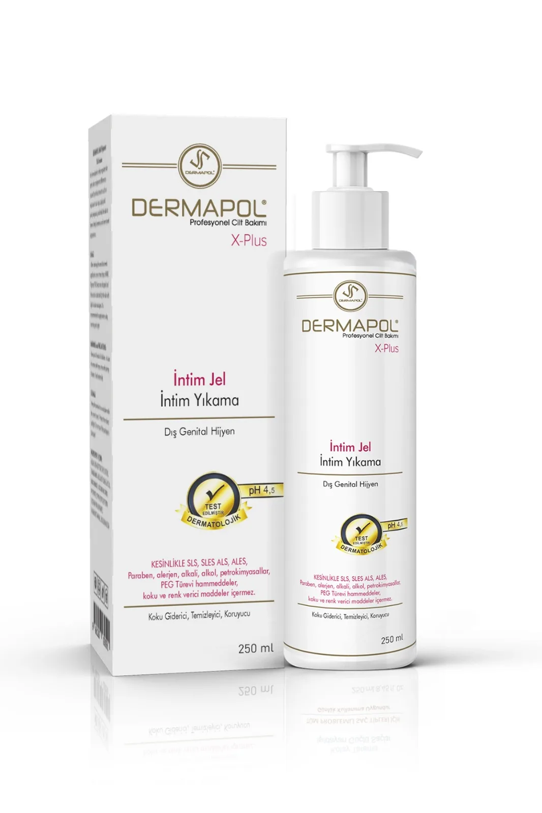 جل عناية حميمة DERMAPOL X-Plus 250 ml