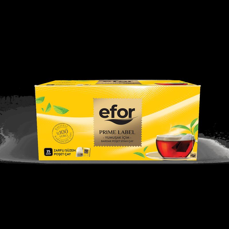 Efor Prime Label أكياس مرشّحة (25 كيسًا)