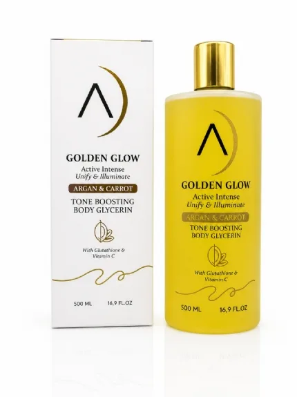 غليسرين جسم Golden Glow لتوحيد اللون 500 مل