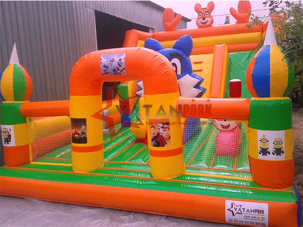 ملعب أطفال هوائي Turuncu Kedi VTNPRK-0243