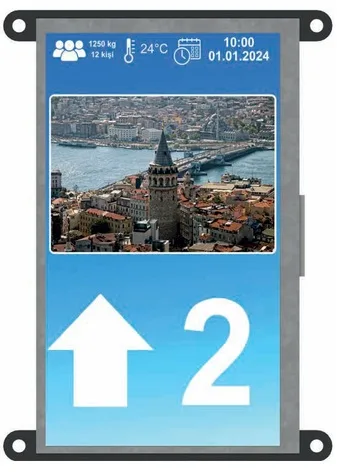 مؤشر مصعد Liftmedia 5S0