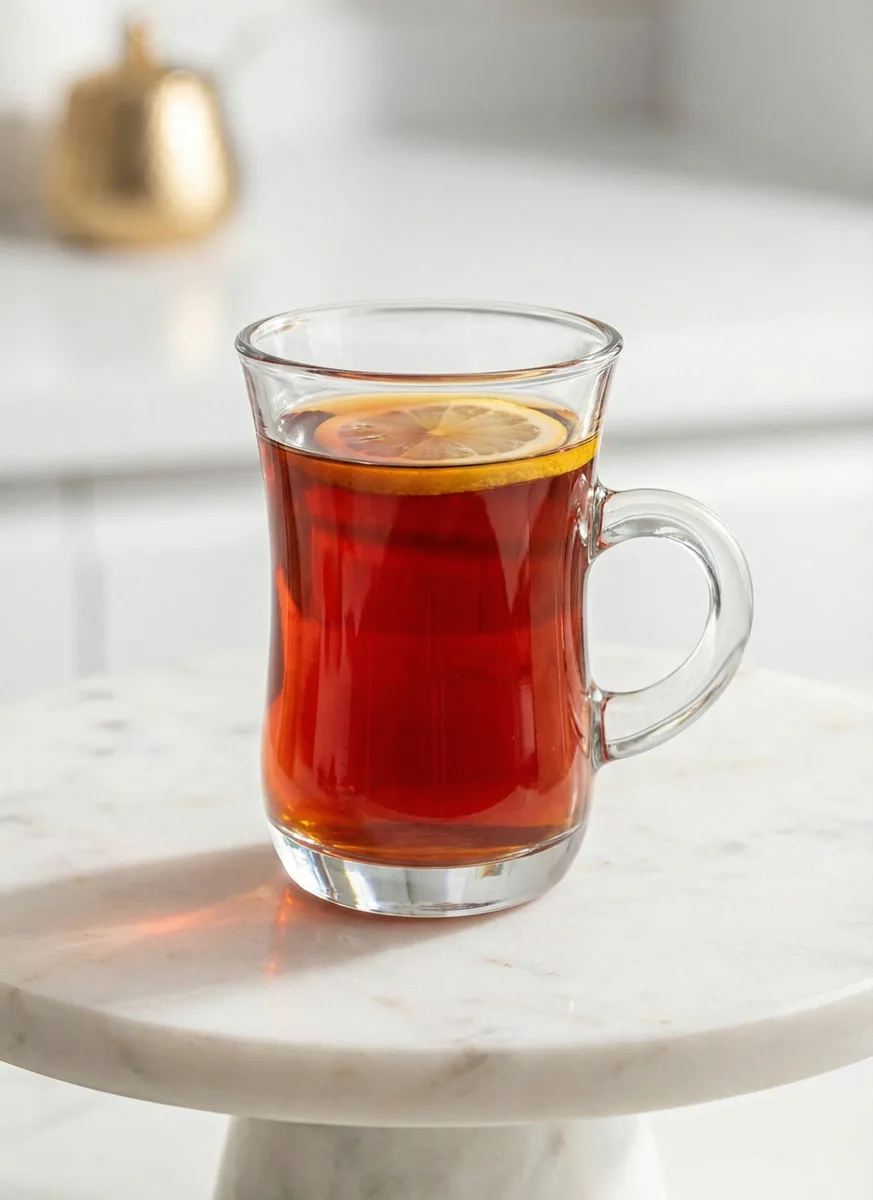 Yudum glass tea cup with handle (6-piece)
