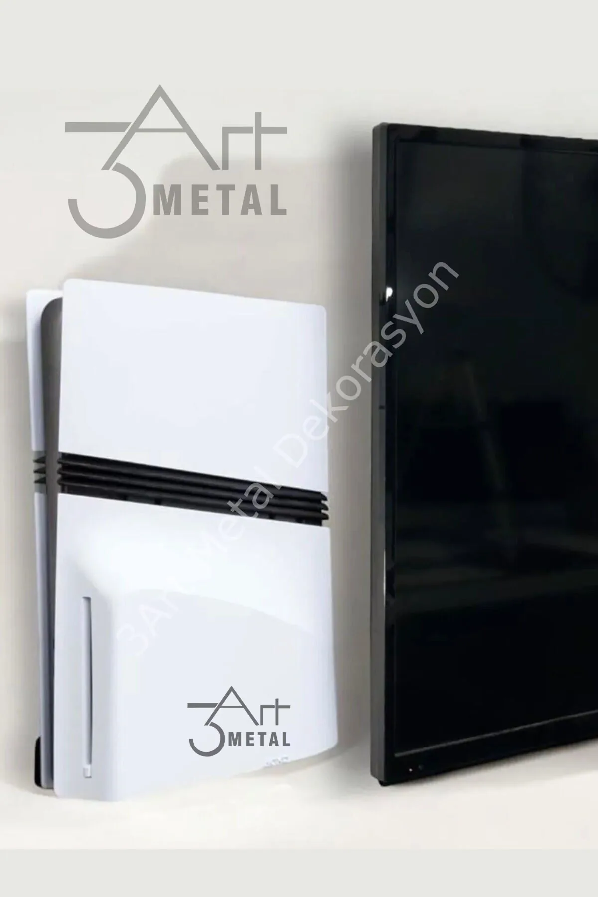 PS5 and PS5 Slim metal wall stand 2 pcs