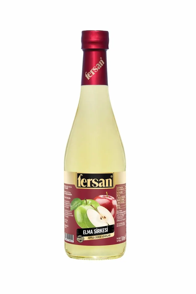 خل التفاح Fersan 500 مل زجاج