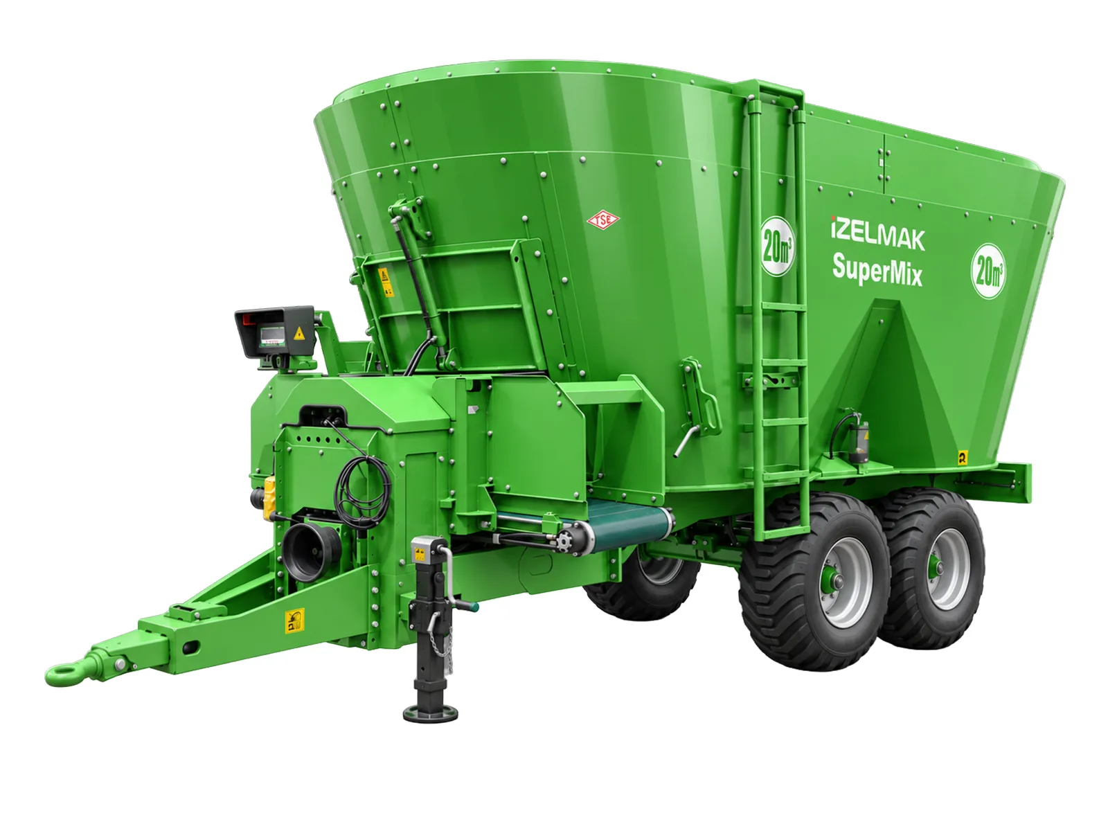 SD200 vertical feed mixer 20 m³