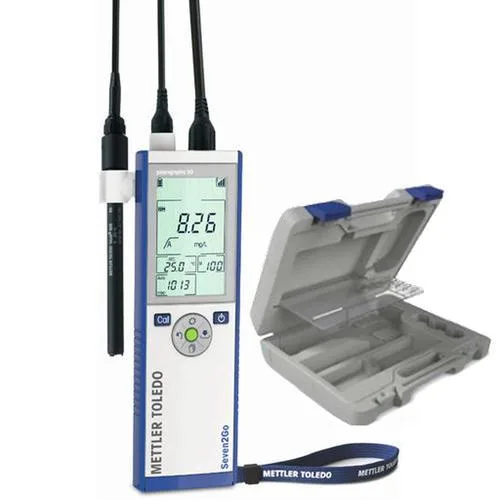 مقياس pH محمول Mettler Toledo S2-Field Kit
