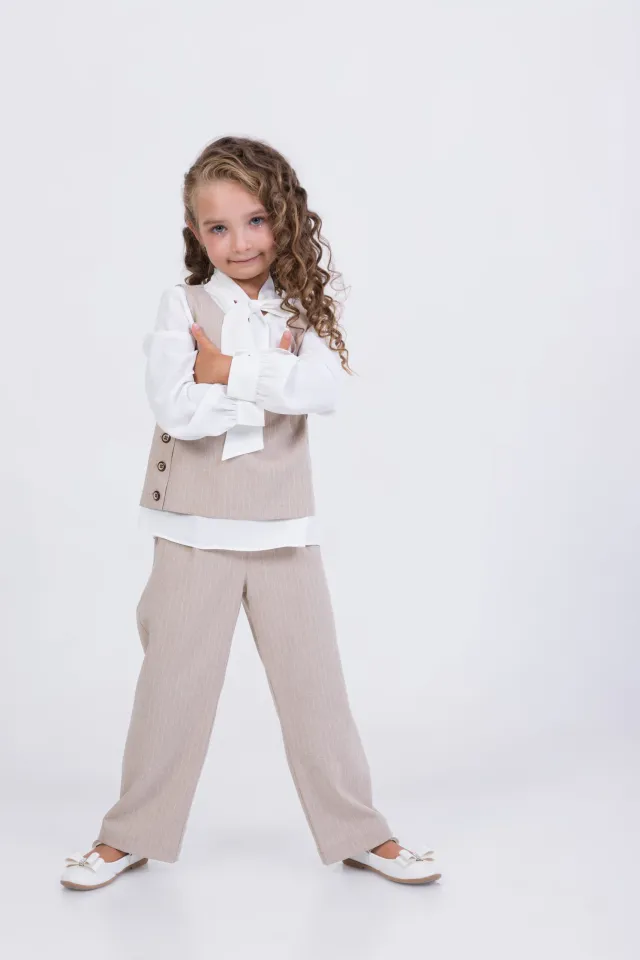 Obella Girls’ Wide-Leg Trousers 3050