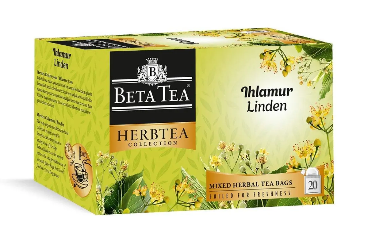 شاي زيزفون Beta Herbtea Collection 20 كيس