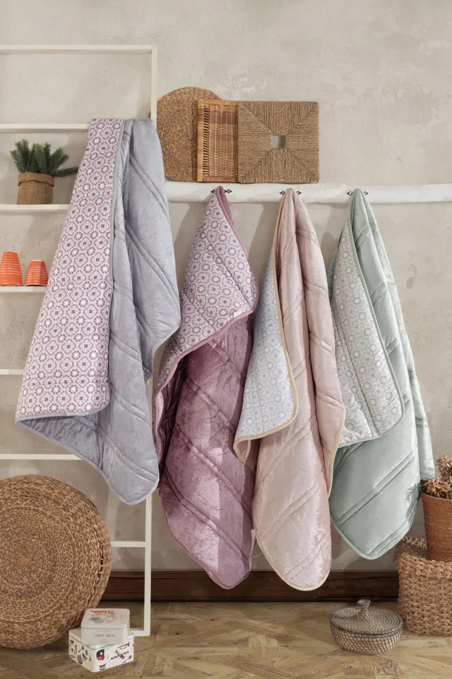 Elart Fancy Baby Quilt (150x100 cm) Sage