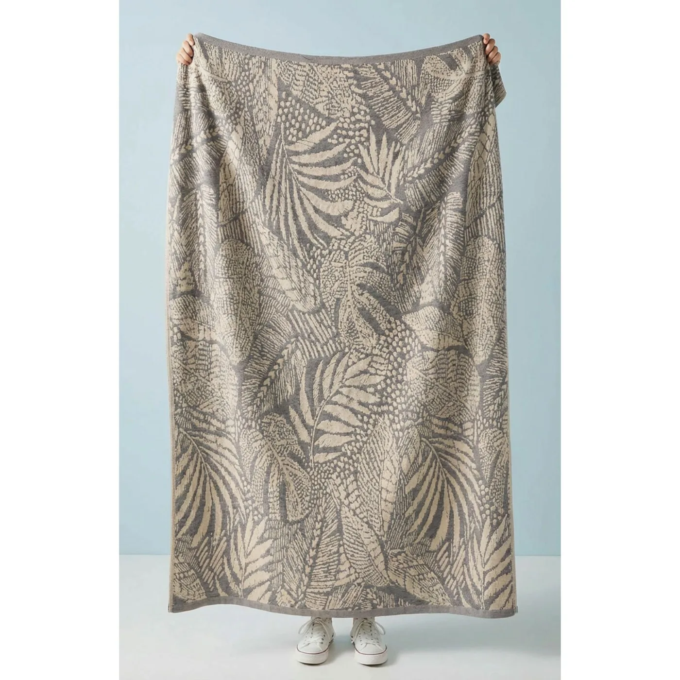Underleaf Linen Throw Blanket