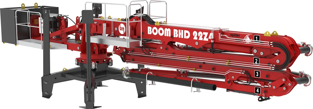 ذراع صب خرسانة عنكبوتي BHD 22Z4