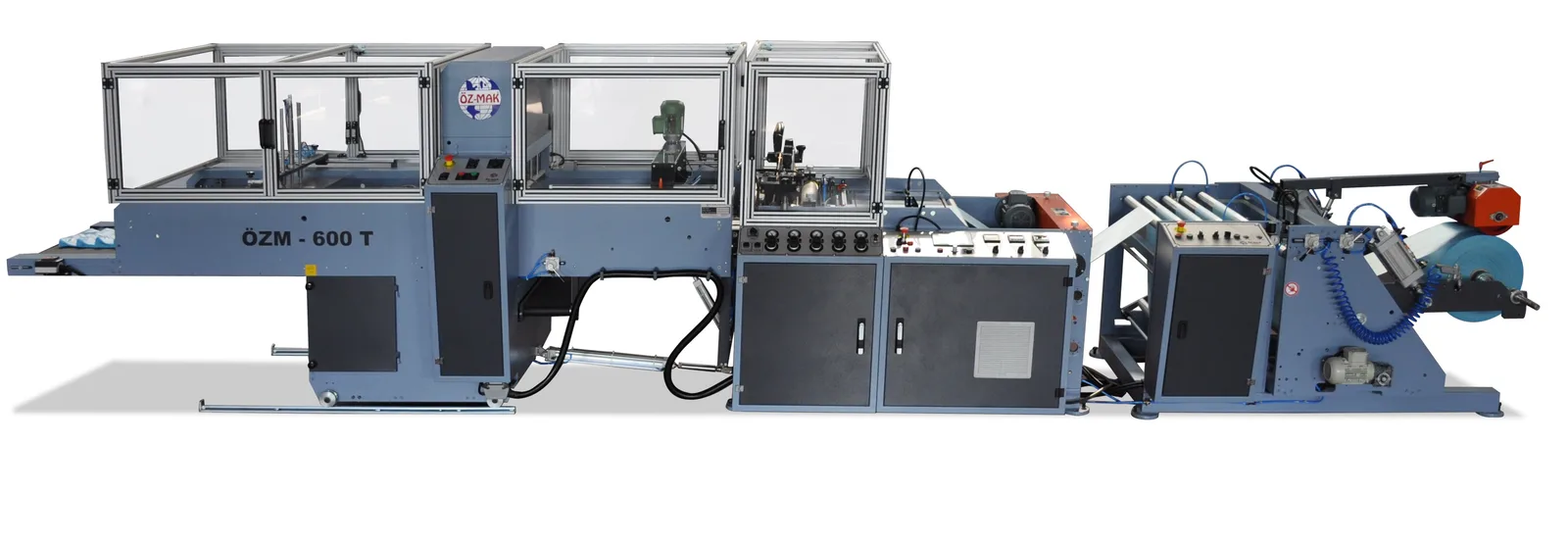 OZM 600 T single line T-shirt bag making machine