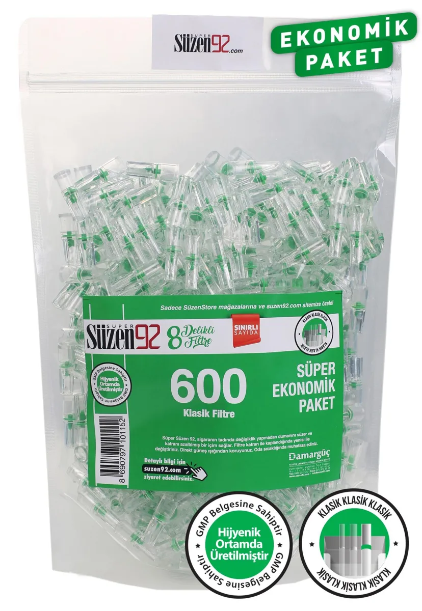 Süzen92 Classic cigarette holder filters