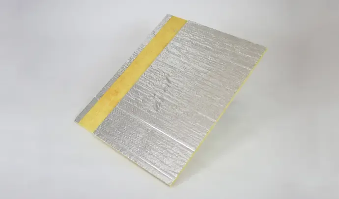 Izocam Izopan rigid glass wool board with aluminium foil face