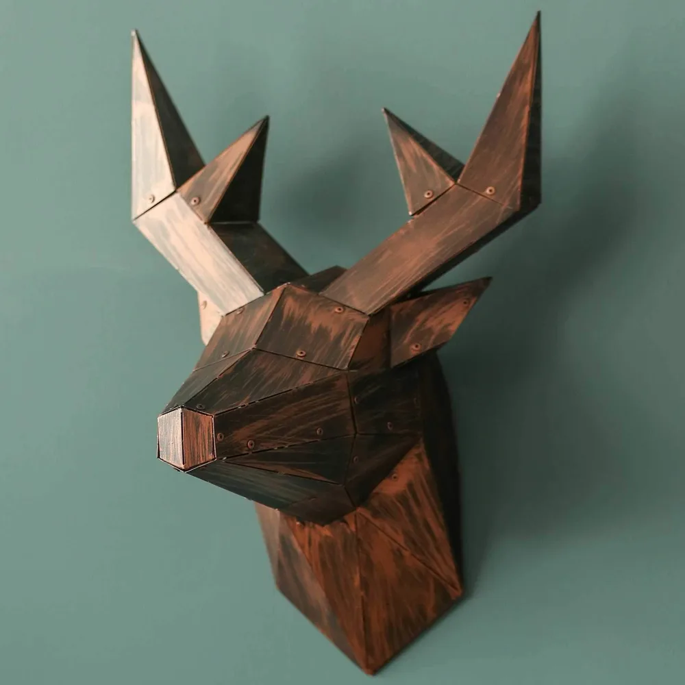 Custom Deer Metal Wall Decor