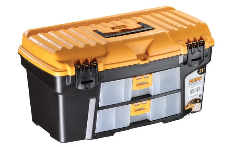 R.S-21" flat with lid with drawers tool bag