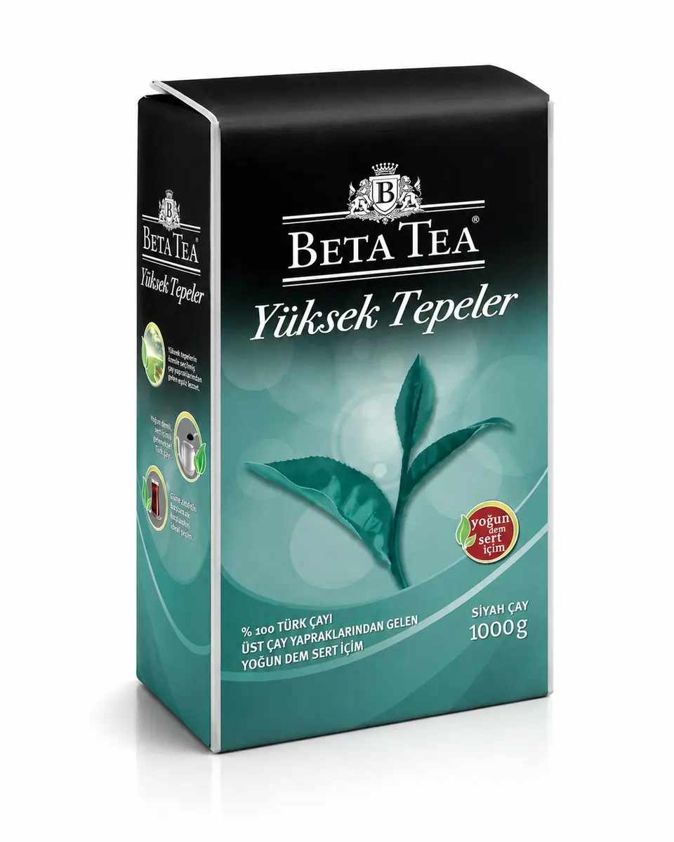 Beta Tea يوكسيك تيبيلر شاي تركي 1000 غرام