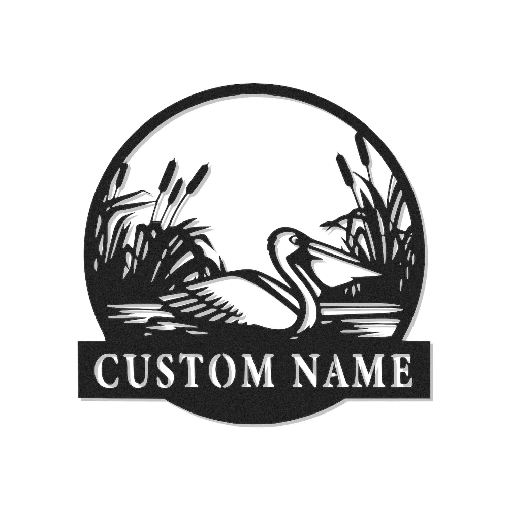 LED Pelican Wall Art