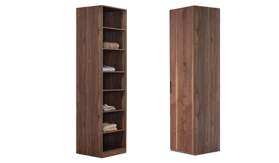 Right shelving wardrobe Antik