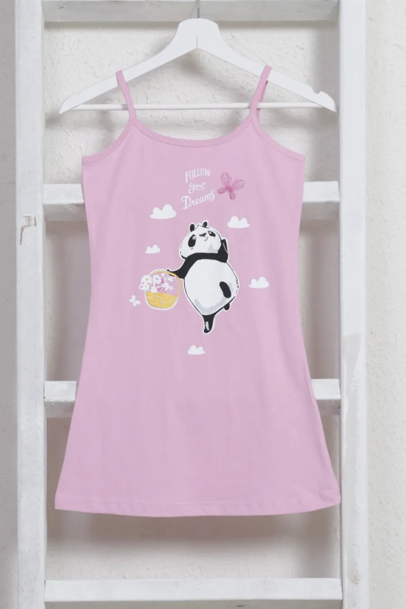 Girls' strap tunic model 004082