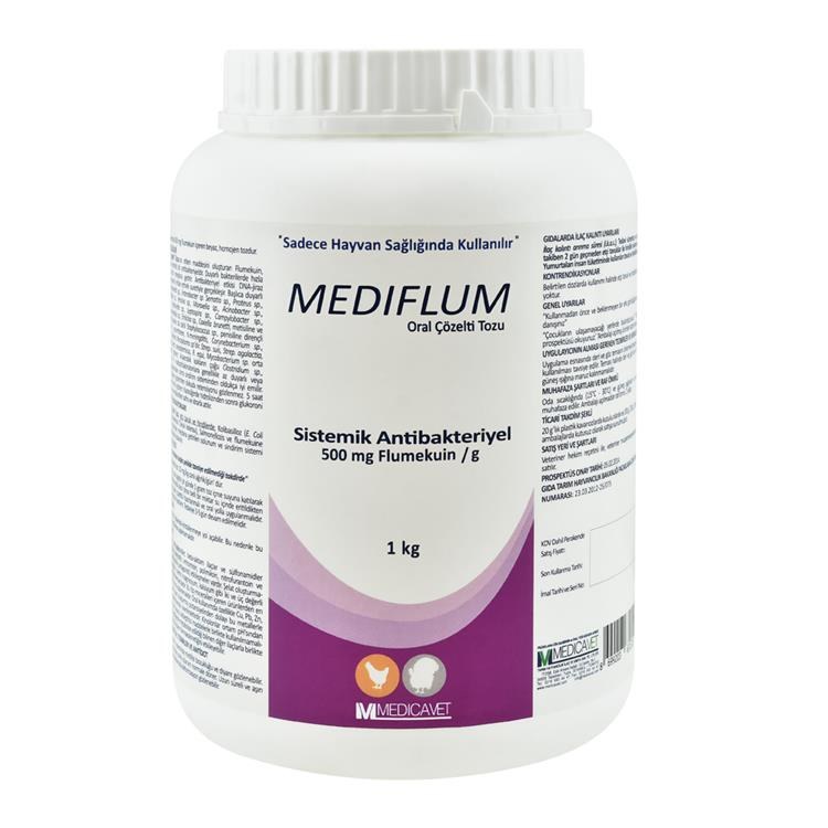 Mediflum — Water-Soluble Powder (Flumequine 500 mg/g)