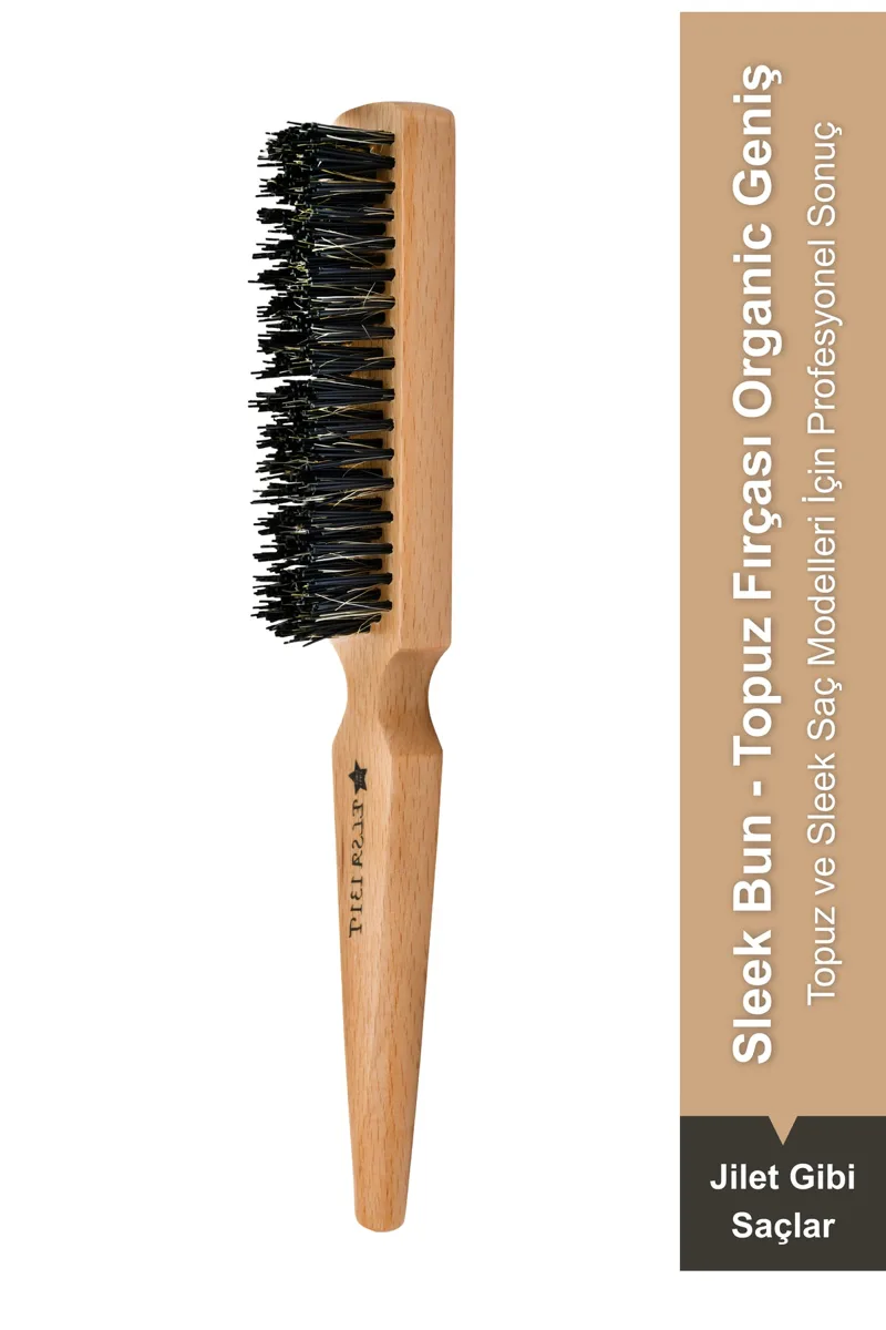 131 wide organic bun brush