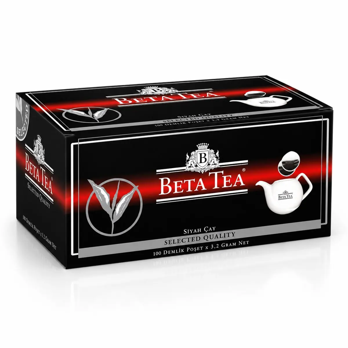 Beta Tea سيلكتد كواليتي شاي أكياس للبراد 100 كيس (شاي سيلاني)