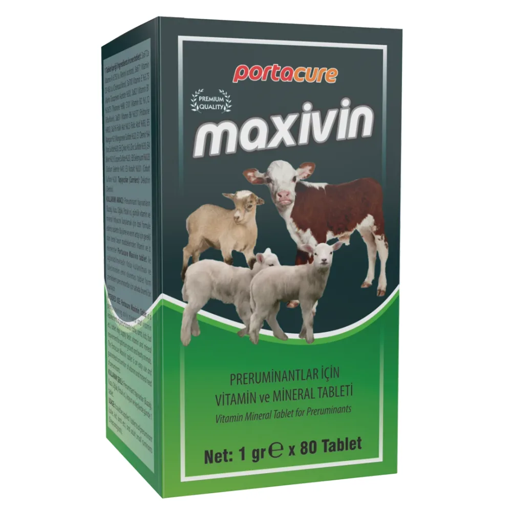 Portacure Maxivin tablets for ruminants