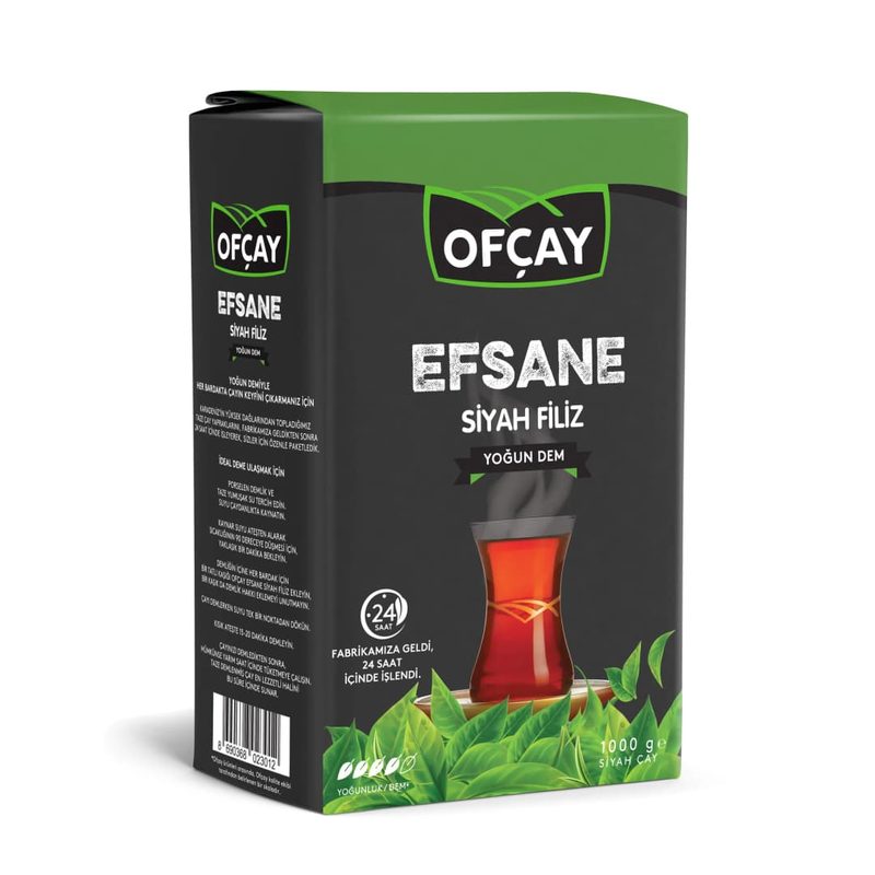 شاي سائب Efsane Siyah Filiz Ofcay 1000 غرام