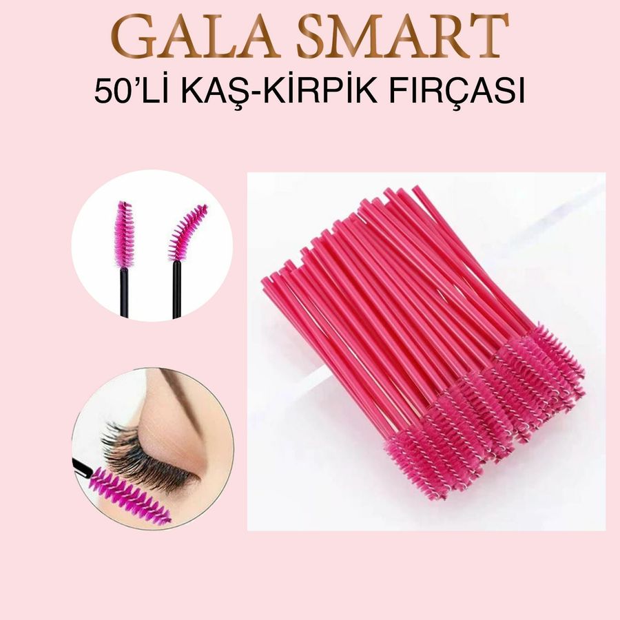 Brow & Eyelash Brush - 50-Pack